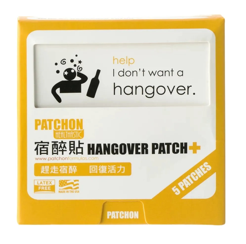 PATCHON Healthastic 宿醉貼 ∣ 嶄新配方 ∣ 天然有效【逢星期日截單, 預計 : 3至4星期發貨】