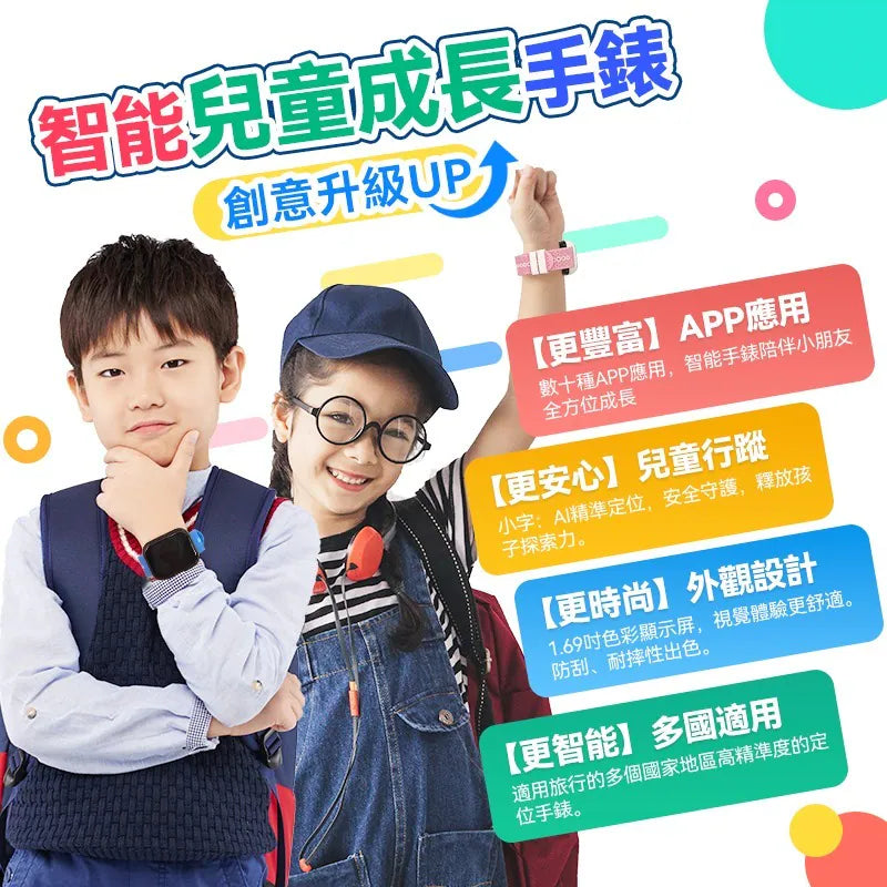 英國SKIDY智能精準定位多國伴旅可視成長兒童手錶【逢星期日截單, 預計 : 3至4星期發貨】