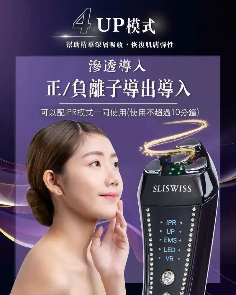 Sliswiss 雙波拉皮皇后機|超V機最爆水套裝| 超V機最V面套裝|超V機最美白套裝|超V機最V面美容套裝【逢星期日截單, 預計 : 3至4星期發貨】