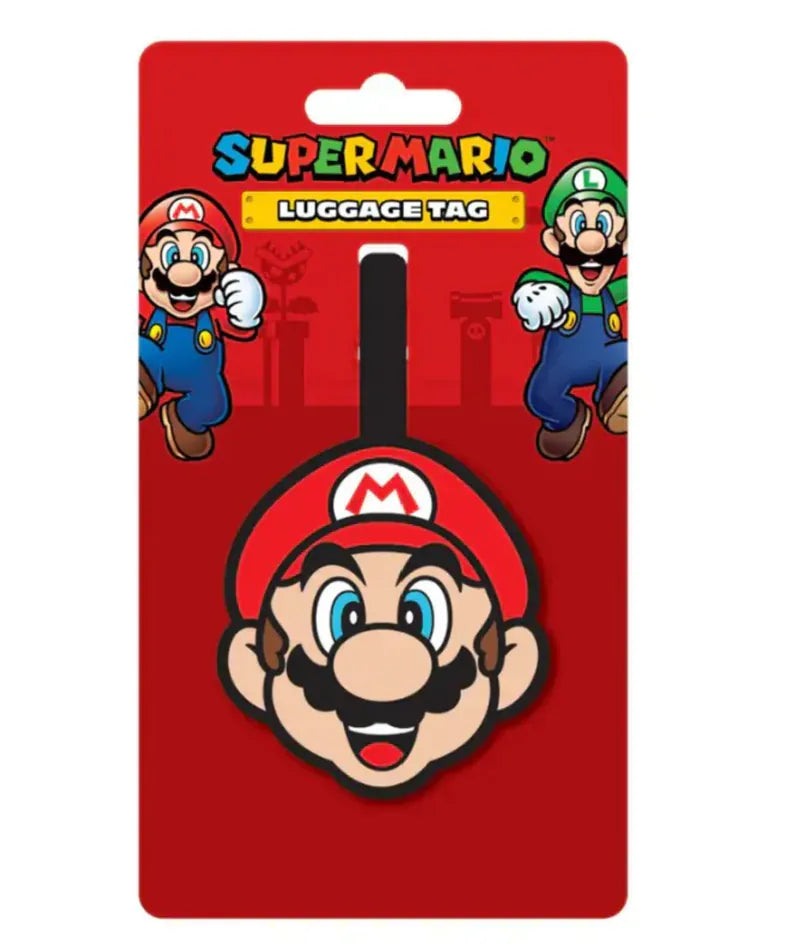 【全新Super Mario™ 款式】全球網上獨家發售🏆瑞士Travelmall 多功能行李吊牌 (五款選擇)│防水、防潑 PVC|獨特設計【逢星期日截單, 預計 : 3至4星期發貨】