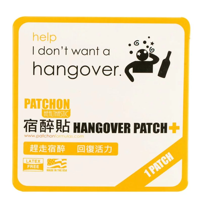 PATCHON Healthastic 宿醉貼 ∣ 嶄新配方 ∣ 天然有效【逢星期日截單, 預計 : 3至4星期發貨】