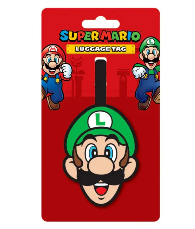 【全新Super Mario™ 款式】全球網上獨家發售🏆瑞士Travelmall 多功能行李吊牌 (五款選擇)│防水、防潑 PVC|獨特設計【逢星期日截單, 預計 : 3至4星期發貨】