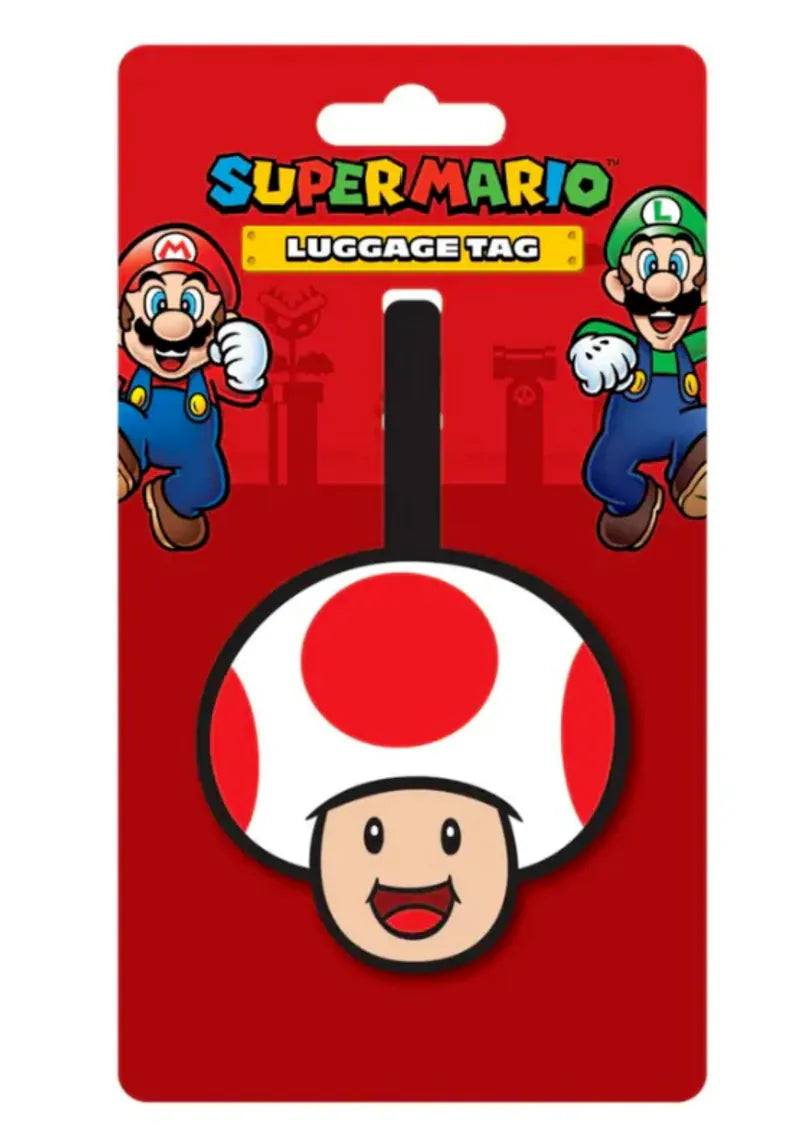 【全新Super Mario™ 款式】全球網上獨家發售🏆瑞士Travelmall 多功能行李吊牌 (五款選擇)│防水、防潑 PVC|獨特設計【逢星期日截單, 預計 : 3至4星期發貨】