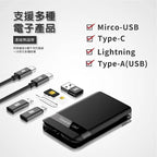 旅遊隨行卡l體積小l內置手電筒l無線充電l適合在外工作旅遊l旅行【逢星期日截單, 預計 : 3至4星期發貨】