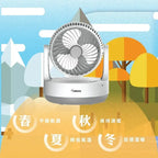 Hayaku Windy 雙頭渦輪風扇｜超靜音｜大風力｜360度送風【逢星期日截單, 預計 : 3至4星期發貨】