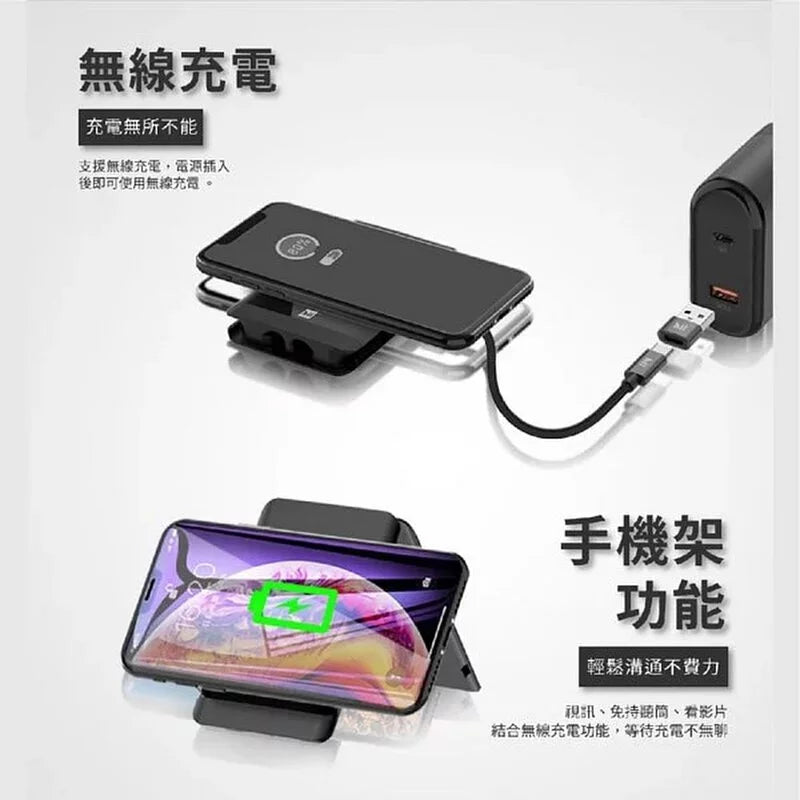 旅遊隨行卡l體積小l內置手電筒l無線充電l適合在外工作旅遊l旅行【逢星期日截單, 預計 : 3至4星期發貨】
