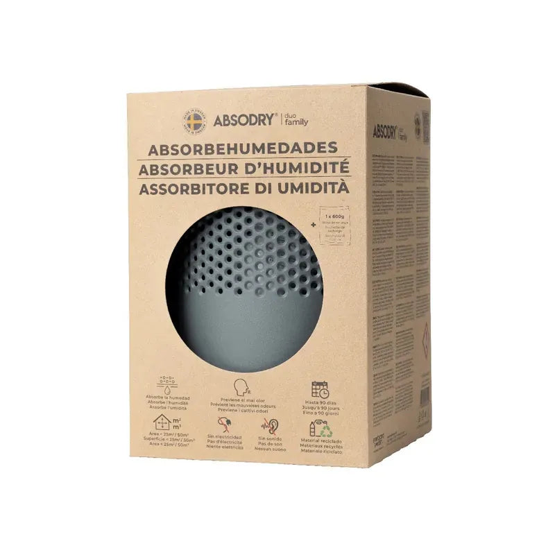 Absodry Duo 家居吸濕劑丨無需用電丨人寵無害【逢星期日截單, 預計 : 3至4星期發貨】